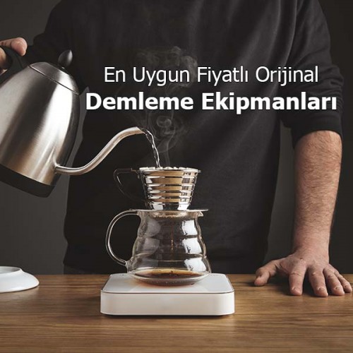 Dripper kahve demleme setleri ve ekipmanları