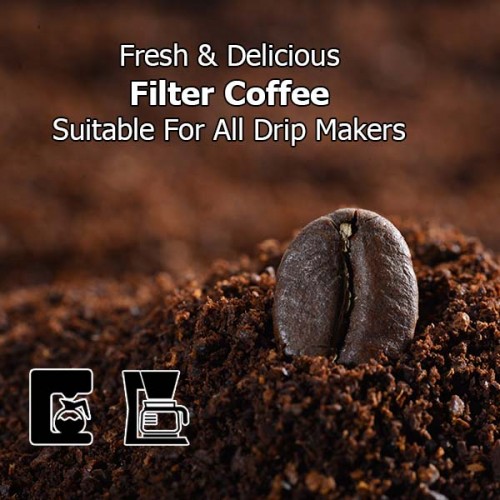 ground filter coffee