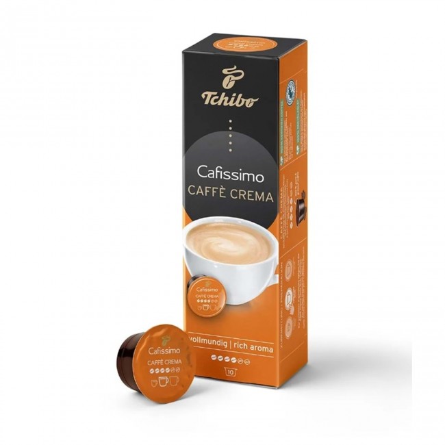 Tchibo Cafissimo Caffe Crema Rich Aroma Kapsül Kahve 10 Adet