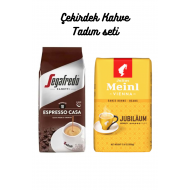 Julius Meinl & Segafredo Çekirdek Tadım Paketi 1000 gr Jubilaum & Zanetti ESPRESSO CASA