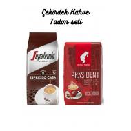 Julius Meinl & Segafredo Çekirdek Tadım Paketi 1000 gr President & Zanetti ESPRESSO CASA