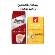 Julius Meinl & Segafredo Çekirdek Tadım Paketi 1000 gr Jubilaum & Zanetti Intermezzo