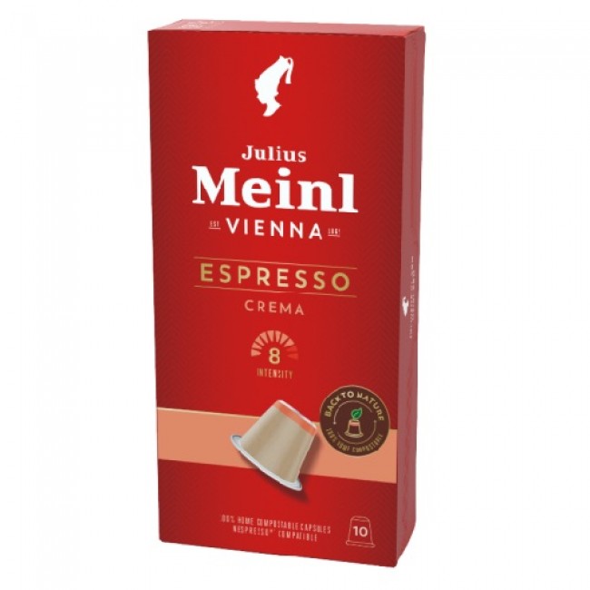 Julius Meinl Espresso Crema Nespresso Uyumlu Kapsül Kahve 10 adet
