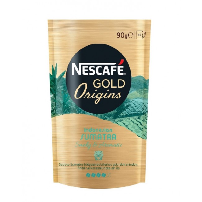 Nescafe Gold Origins Indonesian Sumatra Çözünebilir Kahve 90g