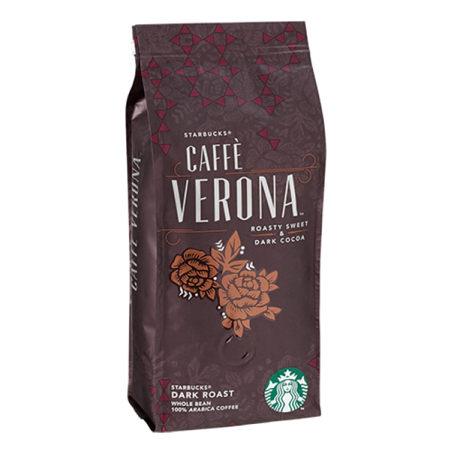 Starbucks Caffe Verona Çekirdek Kahve 250g