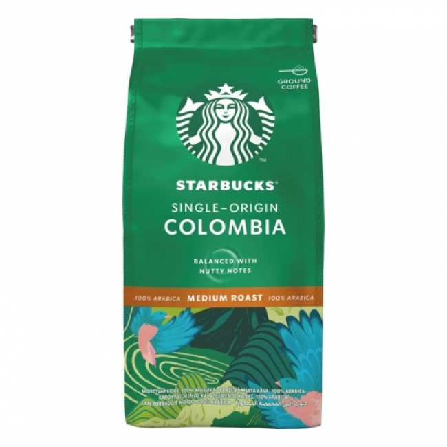Starbucks Colombia Öğütülmüş Kahve 200g
