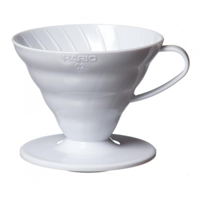 Hario V60 02 Dripper - White Ceramic