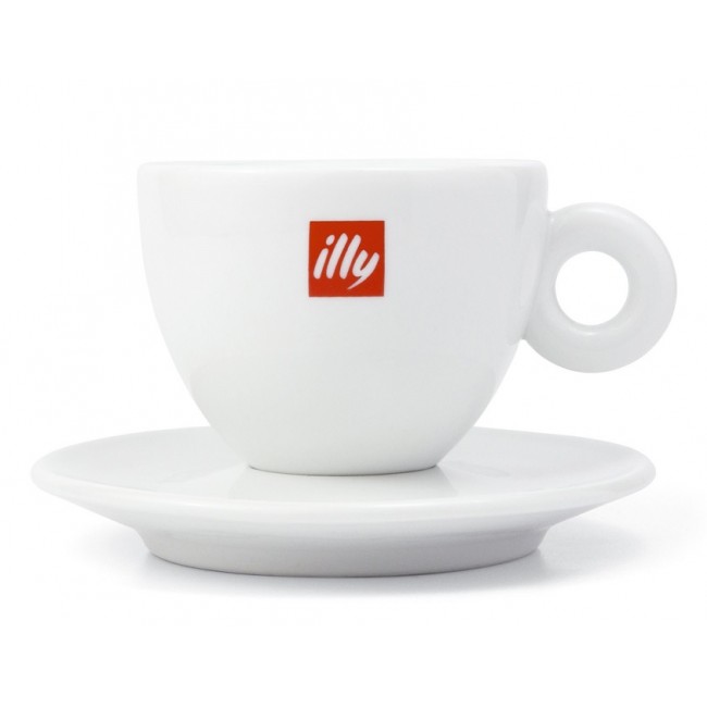 Illy Klasik Espresso Fincanı ve Tabağı