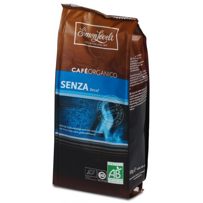 Simon Levelt Senza Organik Kafeinsiz Filtre Kahve 250g